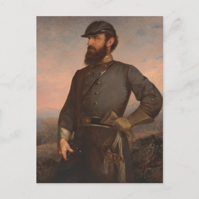 Postal Stonewall Jackson (Anverso)