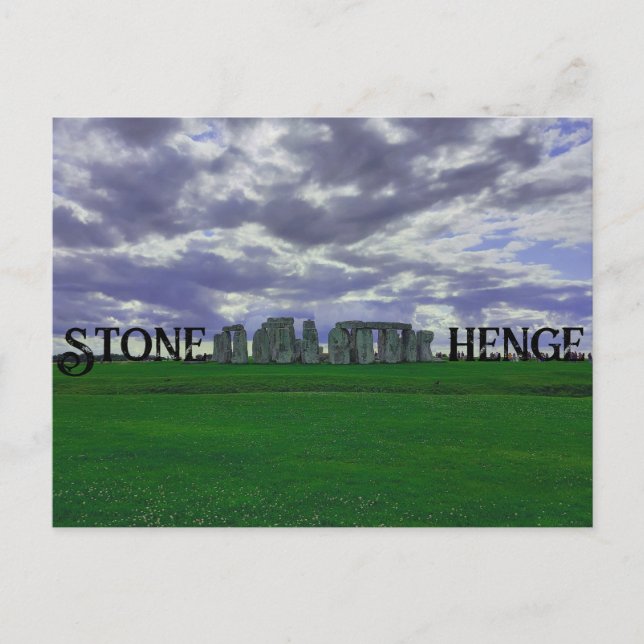 Postal Stongehenge Salisbury (Anverso)