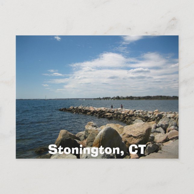 Postal Stonington, CT (Anverso)