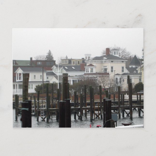 Postal stonington desde el muelle (Anverso)