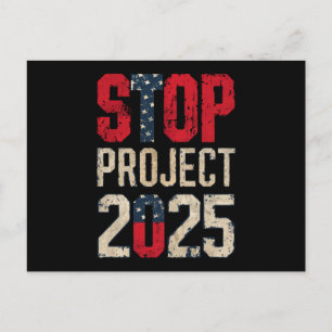 Postal Stop Project 2025 Trump Biden Vintage