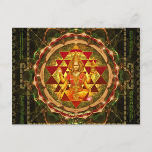 Postal Stotram en Devi Lakshmi - Shri Yantra-Mahalakshmi