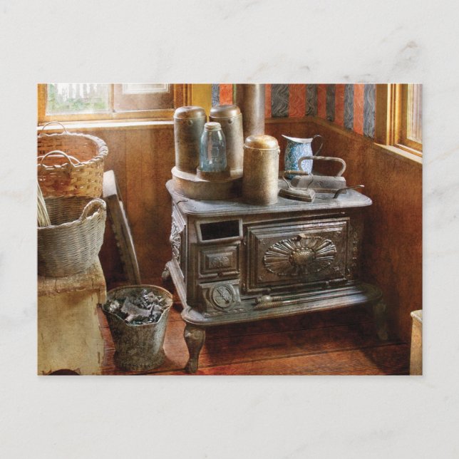 Postal Stove - Recuerda los buenos viejos días cuando (Anverso)