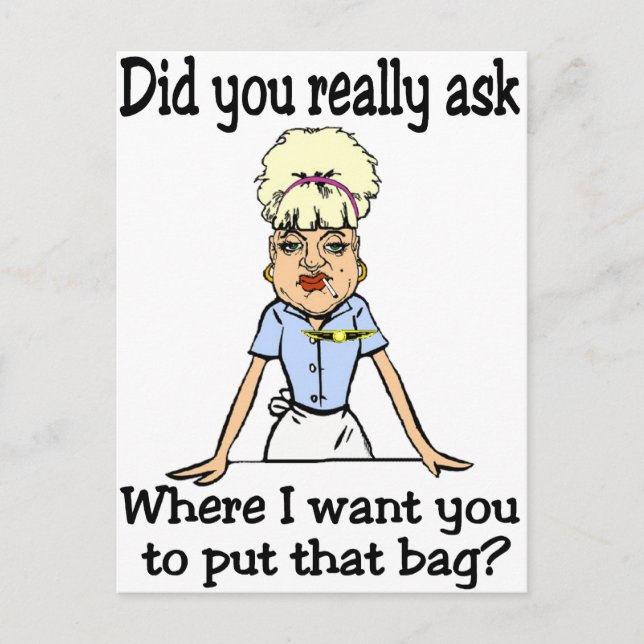 Postal Stow the Bag (Anverso)