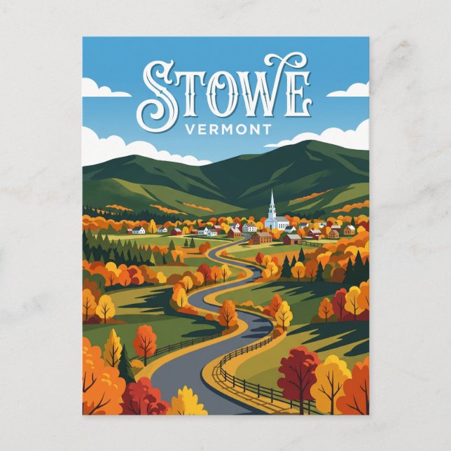 Postal Stowe EE. UU. (Anverso)