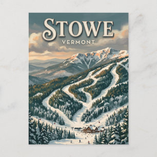 Postal Stowe Mountain Resort Vermont