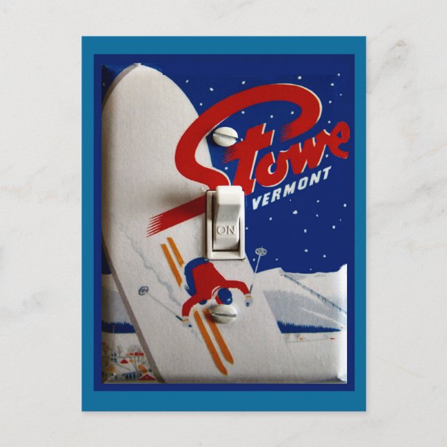 Postal Stowe, Vermont (Anverso)