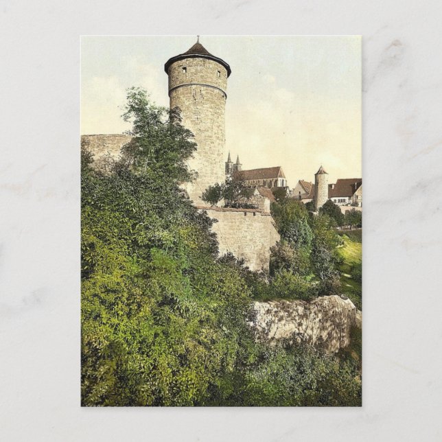 Postal Straft Tower, Rothenburg (es decir, ob der Tauber) (Anverso)