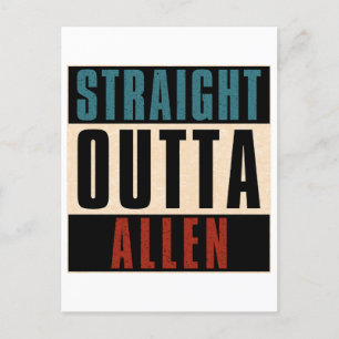 Postal Straight Outta Allen Texas TX