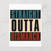 Straight Outta Bismarck Dakota del Norte ND