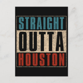 Postal Straight Outta Houston Texas TX