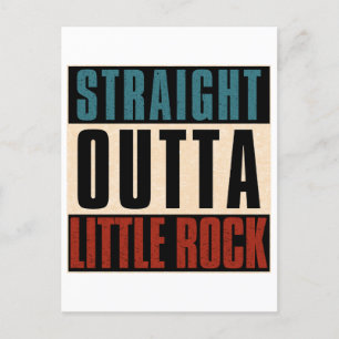 Postal Straight Outta Little Rock Arkansas AR