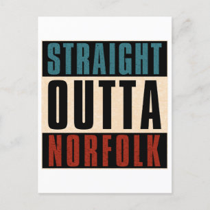 Postal Straight Outta Norfolk Virginia VA
