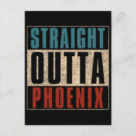 Postal Straight Outta Phoenix Arizona AZ USA