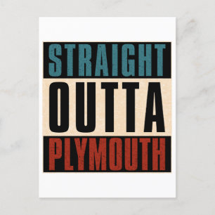 Postal Straight Outta Plymouth Minnesota MN