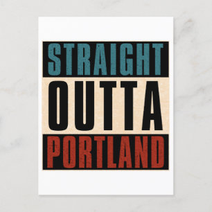 Postal Straight Outta Portland Oregon OR
