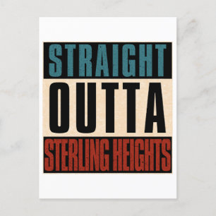 Postal Straight Outta Sterling Heights Michigan MI