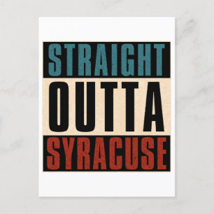 Postal Straight Outta Syracuse New York NY