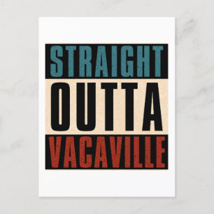 Postal Straight Outta Vacaville California CA