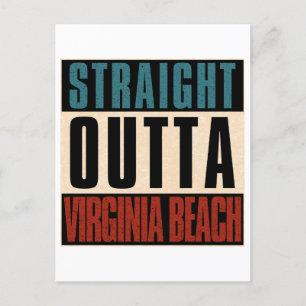Postal Straight Outta Virginia Beach Virginia VA