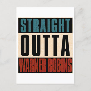 Postal Straight Outta Warner Robins Georgia GA
