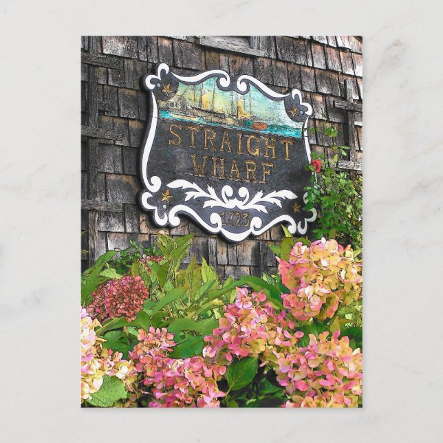 Postal Straight Wharf - VINTAGE LOOK (Anverso)