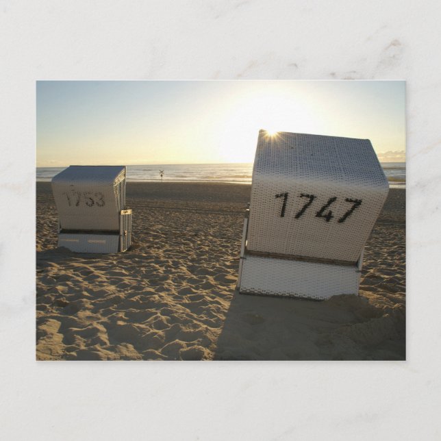 Postal Strandkorb (Anverso)