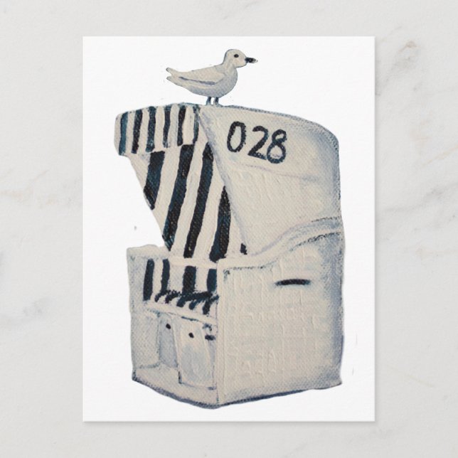 Postal Strandkorb (Anverso)