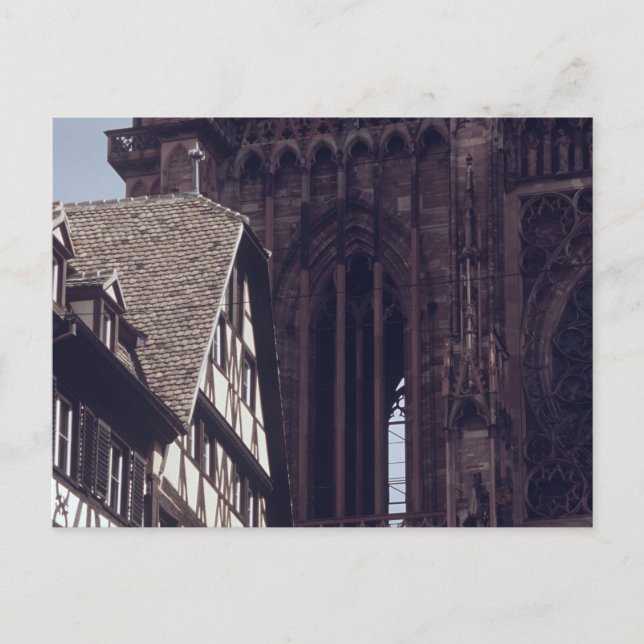 Postal Strasbourg Cathedral (Anverso)