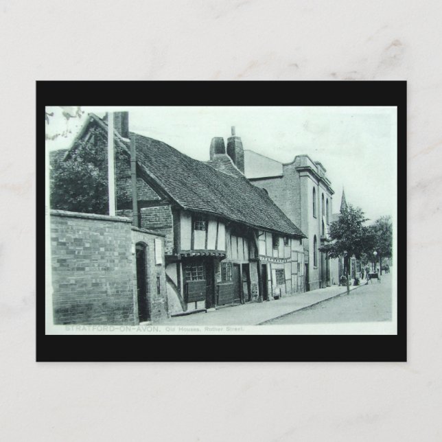 Postal Stratford-upon-Avon, Corte de Mason (Anverso)