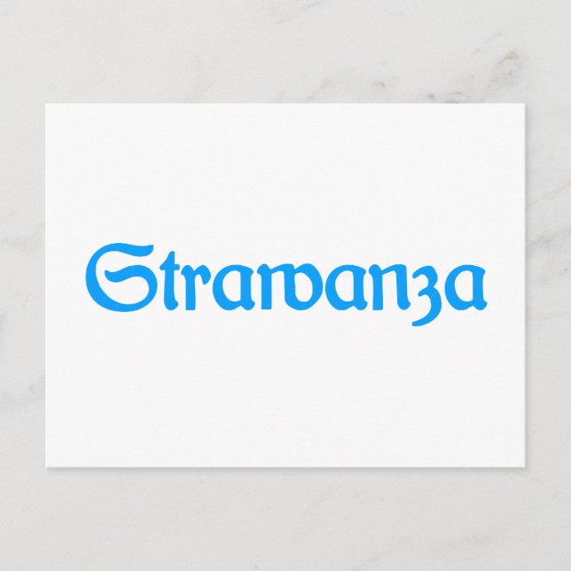 Postal Strawanza Streuner (Anverso)