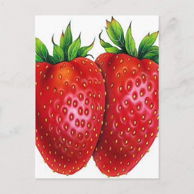 POSTAL STRAWBERRY (Anverso)