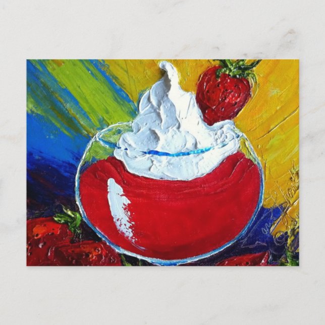 Postal Strawberry Daiquiri (Anverso)
