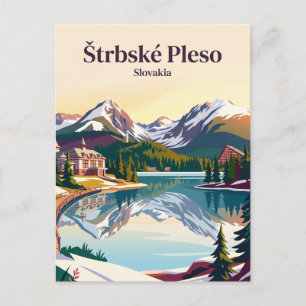 Postal Štrbské Pleso Eslovaquia