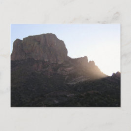 Postal Streaming de luz solar sobre Casa Grande, BBNP, Te