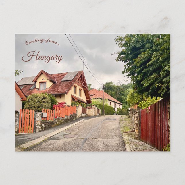 Postal Street in Sopron Hungary (Anverso)