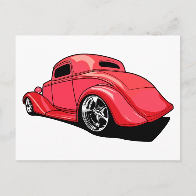 Postal Street Rod Red (Anverso)