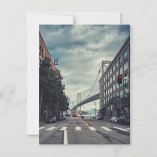 Postal Street View of San Francisco Icónico Bay Bridge