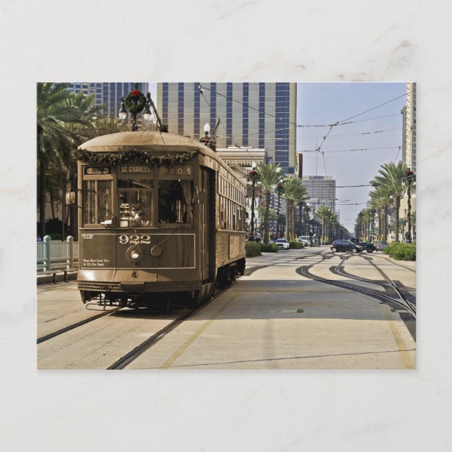 Postal Streetcar con el nombre de Desire (Anverso)