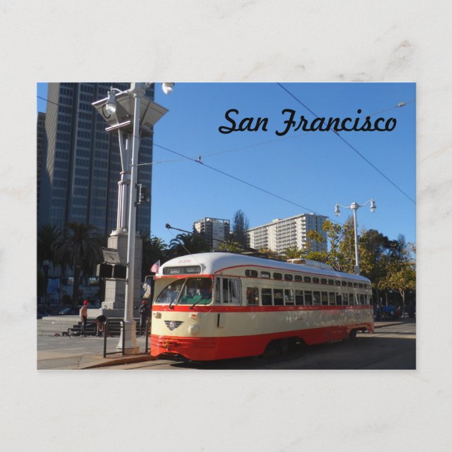 Postal Streetcar- San Francisco (Anverso)