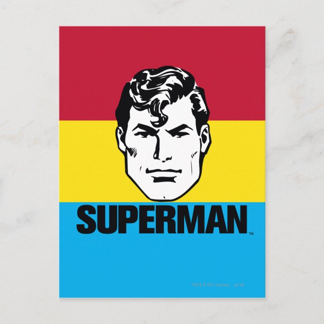 Postal Stripe Boy - Superman (Anverso)