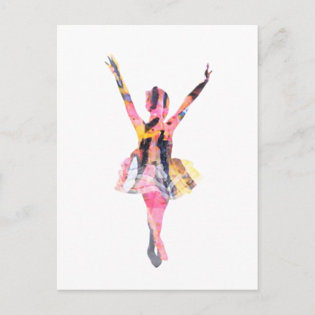 Postal Stripes ballerina (Anverso)