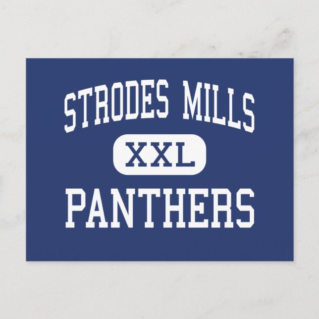 Postal Strodes Mills Panthers Medio McVeytown (Anverso)