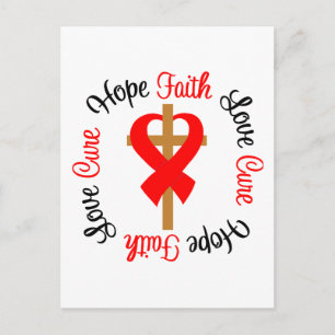 Postal Stroke Faith Hope Love Cross