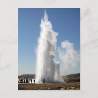 Postal Strokkur-Geyser en Islandia