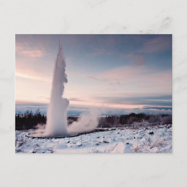 Postal Strókur geysir (Anverso)