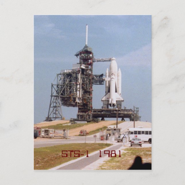 Postal STS-1 1981 (Anverso)