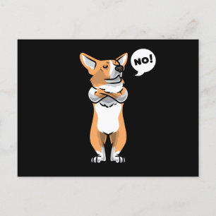 Postal Stubborn Welsh Corgi Pembroke