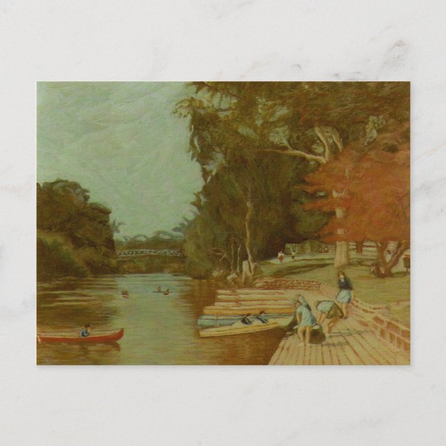 Postal Studley Park (Anverso)