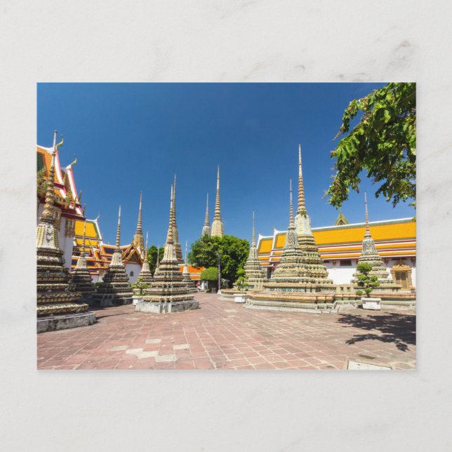 Postal Stupas, Wat Pho, Bangkok, Tailandia (Anverso)